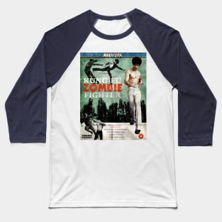 KUNG-FU ZOMBIE FIGHTER Baseball T-Shirt